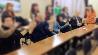 聴覚障害者向けiPad講習のイメージ